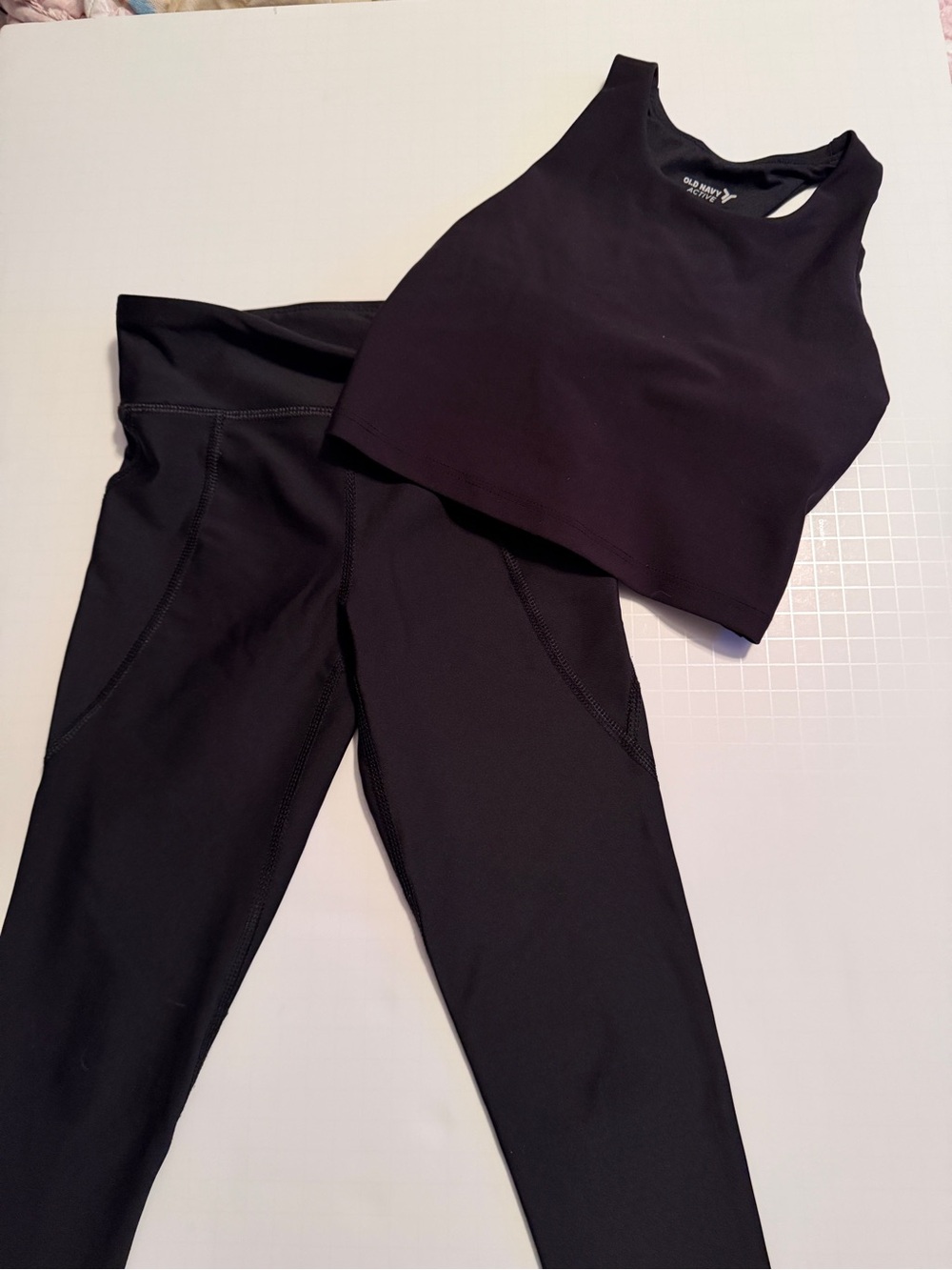 Old Navy Girls Activewear Set